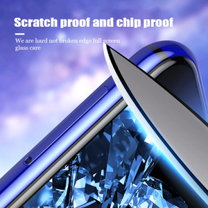 Verre trempé 9D pour OPPO F15 F21 Pro 4G 5G Protection d'écran pour OPPO Find X5 Lite <span class=keywords><strong>Reno</strong></span> 8 Couverture complète en verre protecteur - Product Image 2