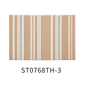 Wholesale Chinese Style Waterproof Faux Leather Table Mats Bright Silk Jacquard Wedding Drain Mats PU <b>Placemats</b> & Pads - Product Image 5