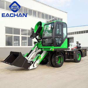 EACHAN Bestseller 4-Rad-Antrieb Betonmischer-LKW 3,5m3 Selbstladender Mischer-Pumpenwagen Bau-Beton-Zementmischer - Product Image 4