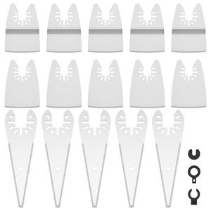 Lame oscillante en acier inoxydable pour outil multifonction, idéale pour la découpe et le décapage d'adhésifs, lame métallique de rechange - Product Image 4