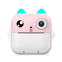Q5 mainan kamera Digital anak, mainan kamera cetak instan kamera Video fotografi Mini Printer termal hadiah ulang tahun anak laki-laki dan perempuan