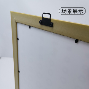 Black T-shaped Serrated Hook Iron Plated Slip Hook <b>For</b> Picture <b>Frame</b> Decorative <b>Painting</b> Hanger Modern Simple Style - Product Image 5