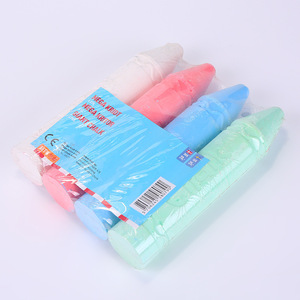 Craie de gypse colorée géante non toxique, sans poussière et lavable pour dessin artistique extérieur pour enfants sur trottoirs, routes et aires de jeux - Product Image 6