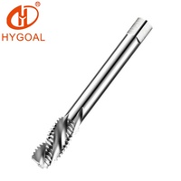 HYGOAL Trousseaux de taraudage spirale professionnels pour usinage CNC, taraudage de trous profonds, matériaux à haute teneur en fibres, contrôle des copeaux M6 M8 M10