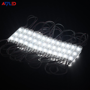 Módulo LED CE ROHS de 3 módulos 2835, plástico ABS inyectado, módulo LED impermeable, suave, 1W, 7000K, 10000K, 12V, para iluminación de señalización exterior. - Product Image 1