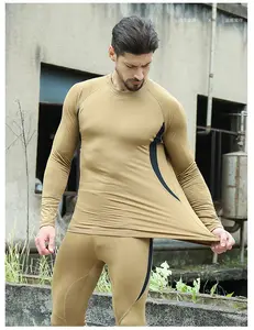Hot Sale Winter High Quality Thermal Underwear Set Long Sleeve Thermal Wear For Men