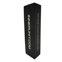 Schwarze Matte Papier-Verpackungsbox mit Individuellem Logo Bedruckte Einzelhandels-Kartonbox Luxuriöse Faltbare Geschenkbox für Sportzubehör
