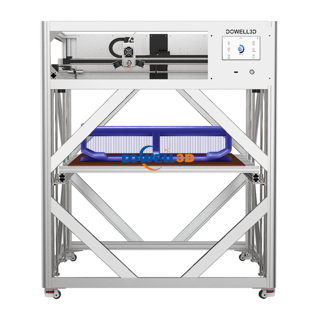 Dowell Industrial Large Format 3D Printers 1200*1950*1600mm Big Size PLA ABS 3d Printing Machine for Automotive Parts