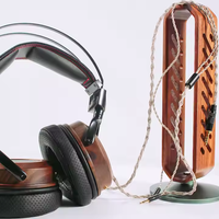 Casque filaire audiophile avec deux haut-parleurs planaires de 50 mm, casque personnalisé, casque de jeu