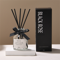 Diffuseur d'huiles essentielles de parfum d'intérieur en bouteille en verre de 50ml FRHY désodorisant longue durée pour hôtel chambre salle de bain