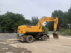 รถขุดล้อยี่ห้อฮุนได รุ่น 210W-7 ปี 2023 มือสองจากเกาหลี น้ำหนัก 21 ตัน เครื่องยนต์ R210W อุปกรณ์ก่อสร้าง ขาย - Product Image 3