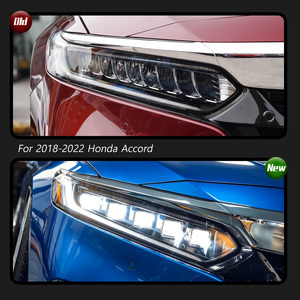 Feux avant TYPY pour Accord 10ème génération 2018-2022, avec lentilles LED, feux de jour et clignotants séquentiels. - Product Image 3