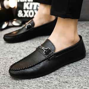 Nouvelles Chaussures d'été à Enfiler pour Hommes, Mocassins de Conduite Polyvalents, Chaussures Décontractées pour Hommes, Version Coréenne, Chaussures Habillées pour Hommes - Product Image 4