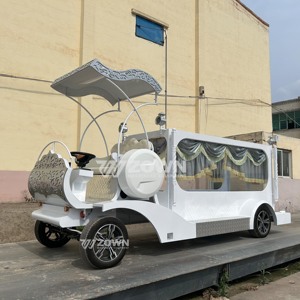 Fournisseur d'usine : Carrosse funéraire de luxe tiré par des chevaux, élégant, pour le transport de cercueils dans les cimetières et les églises - Product Image 4