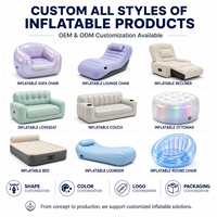 Fauteuil gonflable personnalisé Beichen Xi, idéal pour les parcs, les plages, la beauté, le camping et le repos.