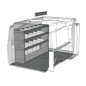 Equipamiento Fiat Doblò: estanterías, suelo y separadores para Fami Store Van L2 - Product Image 1