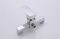 Robinet de Douche en Céramique avec Noyau de Valve, Mélangeur Chaud/Froid pour Salle de Bain, Chauffe-Eau Solaire, Baignoire, Pommeau de Douche, Robinet Mitigeur