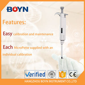 Micropipette à volume fixe <span class=keywords><strong>Pipette</strong></span> 2,5 µl 10 µl 20 µl 50 µl 100 µl 200 µl 1000 µl 5000 µl 10 ml Mini <span class=keywords><strong>pipette</strong></span> <span class=keywords><strong>Pipette</strong></span> automatique à volume fixe - Product Image 5