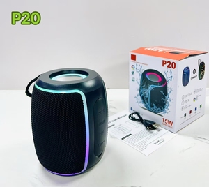P20 Wireless Portable Woofer Waterproof Fabric BT <b>Speaker</b> Stereo Outdoor Active HIFI Active <b>Speaker</b> FM Radio/TF/<b>USB</b>/AUX - Product Image 6