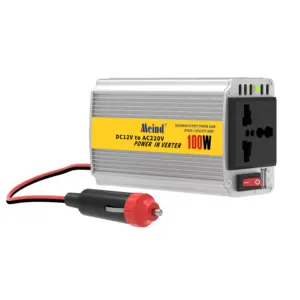 New inventions in China high frequency 100w 12v 24v car power dc ac inverter kit