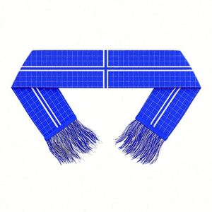 Écharpe de supporter de football de haute qualité, sur mesure, pour les équipes nationales, idée cadeau pour les sponsors d'entreprise - Product Image 1