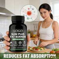 Comprimés Minceur Naturels Superfood Slim Plus à Base de Plantes – Brûleur de Graisse Puissant et Rapide pour la Perte de Poids