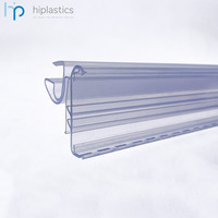 Hiplastics APEHP61 crochets d'étiquette de prix en plastique bande de données porte-étiquettes suspendus transparents pour Hanshow ESL