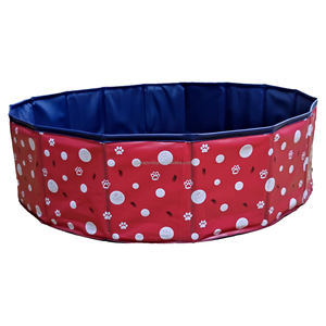 वित्तीय वर्ष Foldable बंधनेवाला गद्दी पोर्टेबल पीवीसी बिल्ली कुत्ते पालतू पानी स्नान धोने स्विमिंग टब पूल - Product Image 2