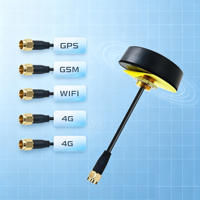 Antenne WiFi 4G LTE étanche 5dBi omnidirectionnelle, antenne Puck 698-2700MHz, connecteur SMA mâle, montage à vis, extérieur, IP67