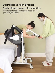Máquina de Transferencia Vertical con Ruedas, Elevador Portátil para Pacientes, Dispositivo de Ayuda para Caminar y Transferir de Cama a Silla de Ruedas - Product Image 4