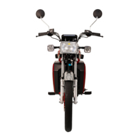 Moto électrique au lithium 72V 45Ah avec moteur brushless 2000W et contrôleur 40A pour les acheteurs de véhicules de transport quotidien en Asie du Sud-Est