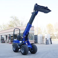 Chargeuse sur pneus diesel puissante pour travaux agricoles, aménagement paysager et jardinage, en stock – Meilleures ventes