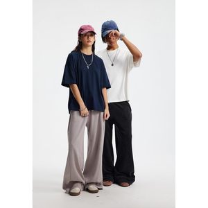 Keeps showing Unisex Oversized T-Shirt 100% Cotton Loose Fit Breathable Gym Workout Short Sleeve Boxed <b>Tee</b> - Product Image 4
