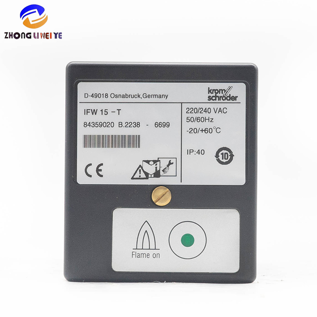 IFW 15-T Flame Monitor Original Imported UV Ion Dual Detection Burner Extinguishing Protection Controller Boilers&Parts