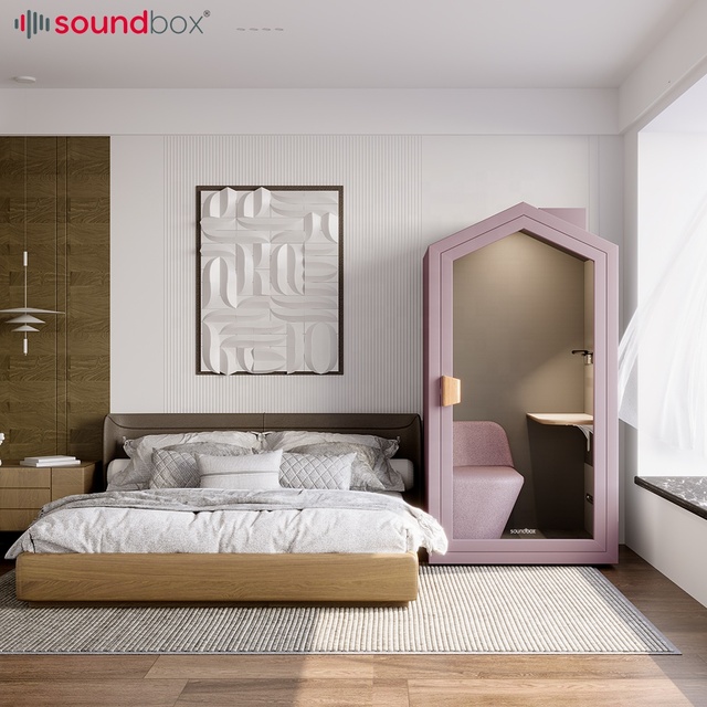 Private Karaoke Space Booth Flexible Sing Small Space Office Booth With Eco-friendly Sound Proof Booth