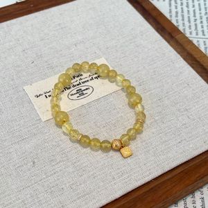 Dylam New Design Dainty Charm Natural Gold Crystal <b>Bead</b> <b>Bracelets</b> for Daily Wear Fine Fashion Jewelry Supplier - Product Image 6