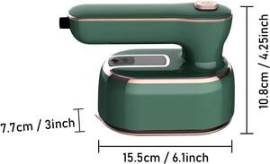 Rotating Steam Iron Handheld Wet and Dry Double Hot Steam <b>Generator</b> <b>Portable</b> Garment Steamer Home Travelling Ironing - Product Image 6