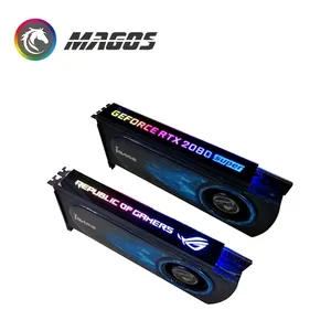 צד כרטיס תאורת לוח, GPU פנל תמיכה 12V RGB/5V 2388ARGB Custom משחק נגן DIY, תמיכה M/B סנכרון. מחשב קישוט