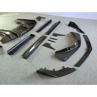 Kit de carrosserie de modification style PRO en fibre de carbone sèche, lèvre avant, diffuseur arrière, jupes latérales, adapté à la McLaren GT