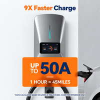 USA 40A 40A 50A Type 1 AC EV chargeur usage domestique 240V 208V 110V entrée 25ft longueur câble de charge avec prise NEMA 14-50