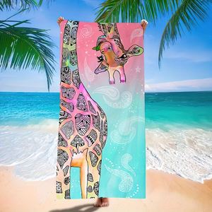 Super Fine Fiber Beach Towel for Hot Summer Outdoors Quick-drying and Sand-free <b>Bath</b> Towel with Custom Sports Pattern Printing - Product Image 1