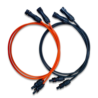 Solar kabel PV1-F 10awg 4 mm2 6 mm2 Pv Solar panel Stecker männlich weiblich Photovoltaik Solarstrom Verlängerung kabel Draht