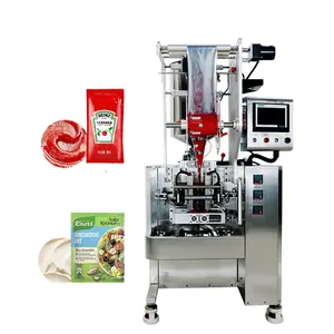 Automatische Verpackungs maschine für flüssige Sachet-Beutel Honig verpackung Honey Stick Bag Forming Sauce Packaging Machine