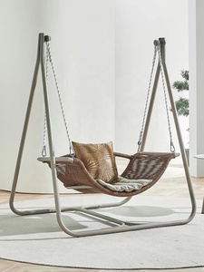 New Hammock Chair <b>Swing</b> Outdoor Furniture and Living Room <b>Single</b> Seat Two Seat Three Seat <b>Swing</b> Chair Park <b>Swing</b> Items - Product Image 4
