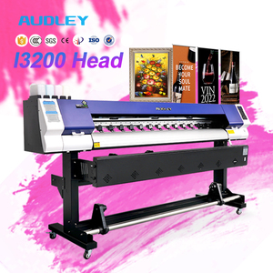 Audley sản phẩm nóng 1.8m lớn định dạng sinh thái dung môi máy in với i3200 đầu in quảng cáo máy in - Product Image 1