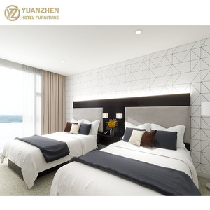 ODM/OEM Dịch Vụ Có Sẵn Giường Đôi Khung Đồ Nội Thất Khách Sạn Hiện Đại Cao Cấp Hoàn Chỉnh Bộ Phòng Ngủ Nhà Sản Xuất - Product Image 4