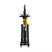 4-6m Tour de levage Haut-parleur Truss System Lighting Hand Crank Stand Mobile Truss Lift Crank Stand Telescopic for line array