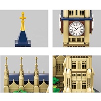 Ensemble de blocs de construction Big Ben et Tour Elizabeth pour la vente en gros, jouets d'architecture emblématique, cadeaux STEM pour importateurs et détaillants