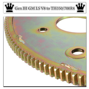 ערכת מתאם הילוכים LS1/LS2/LS6/5.3/6.0 עד TH350/700R4/4L60 לוח מתאם מתאם - מוסמך SFI 29.1 - ברגים ישירים - Product Image 5