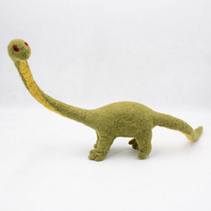 Lot de décorations de Noël suspendues faites à la main en feutre et laine, grand dinosaure vert, idéal pour la vente en gros - Product Image 4